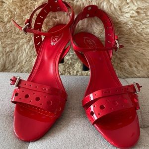 Tods heels sandal